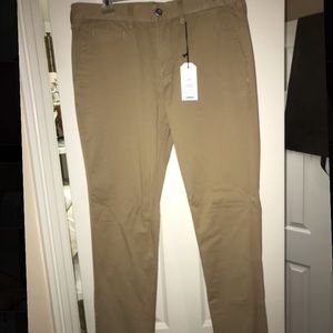 Brand New Express Skinny Fit Khaki Pants